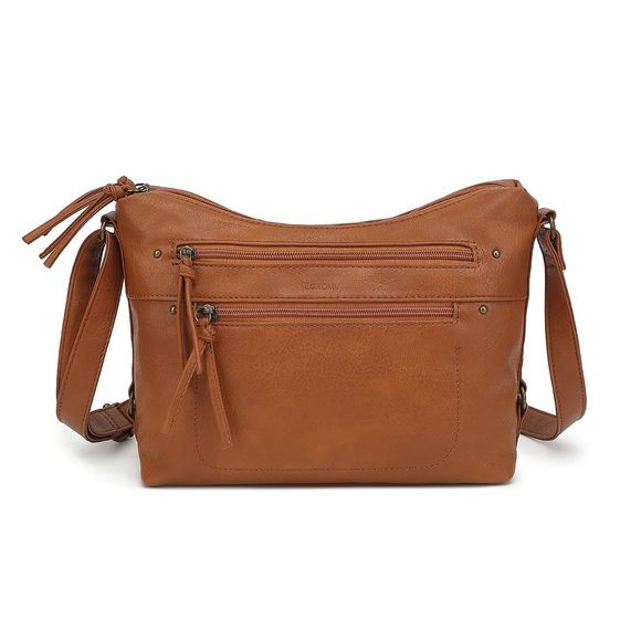 Crossbody Bags, Medium Vegan Leather Crossbody Purse Trendy ^-^ - Picture 1 of 6